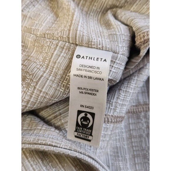 Athleta High Rise Jacquard Chaturanga 7/8 Tight Size XS - Picture 8 of 12